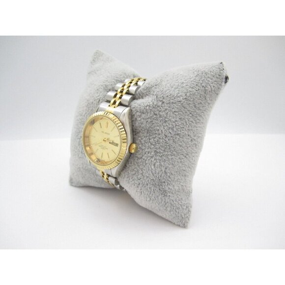 Women Helbros Quartz WR Analog 26mm Round Watch (H604) "New Battery" - Picture 4 of 11